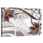 Jewelry Floral Swirls Wall Art