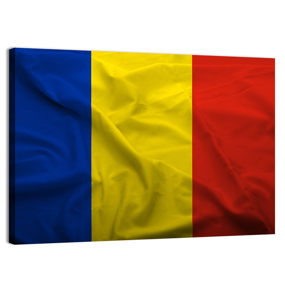 Romanian Flag Wall Art