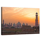 Badshahi Mosque at Golden Dusk Wall Art