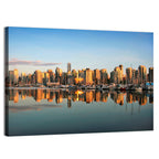 Coal Harbour Vancouver Skyline Wall Art
