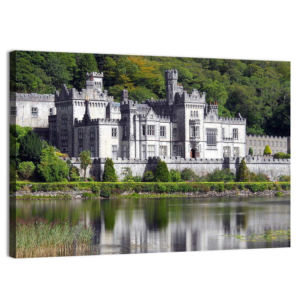 Kylemore Abbey Lakeside Castle Wall Art