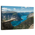 Trolltunga Over Ringedalsvatnet Wall Art