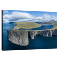 Sørvágsvatn Lake and Tralanipan Cliffs Wall Art