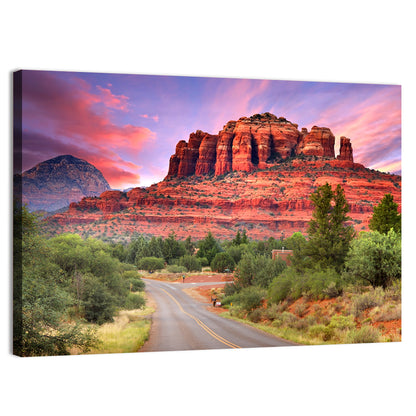 Scenic Drive Through Sedona Wall Art