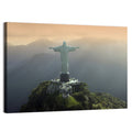 Christ the Redeemer at Golden Hour Wall Art