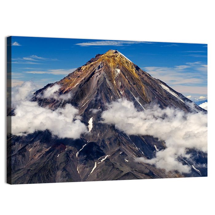 Koryaksky Volcano, Russia Wall Art as a canvas print