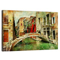 Venetian Canal Romance Wall Art