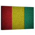 Textured Guinean Flag Wall Art