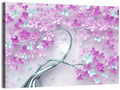 3d Flowering Tree Mural Wall Art