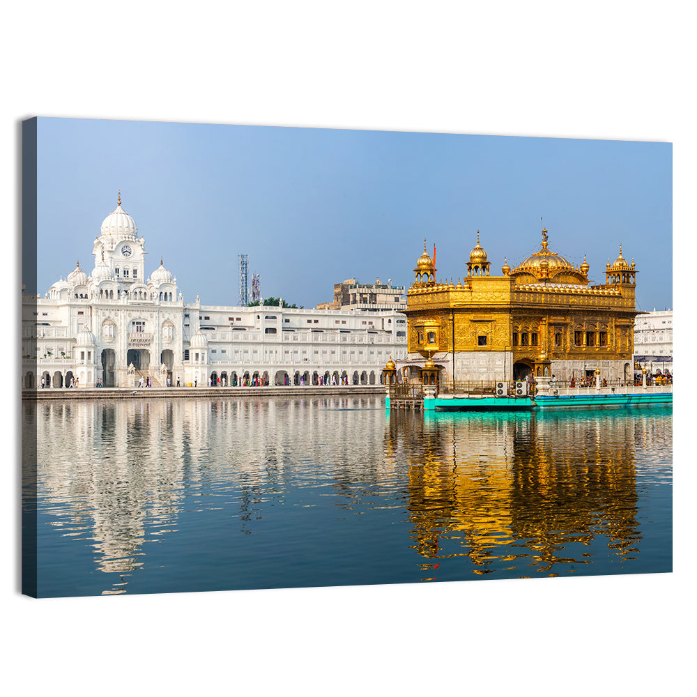 Golden Temple, Amritsar Wall Art, canvas print, landscape