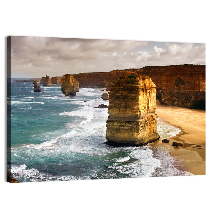 Twelve Apostles at Port Campbell Wall Art as a canvas print