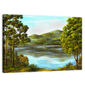 Tranquil Mountain Lake Wall Art