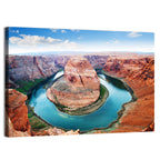 Horseshoe Bend Aerial, Page Arizona Wall Art