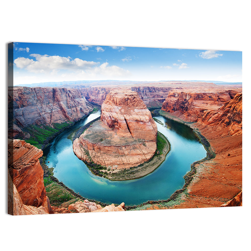 Horseshoe Bend Aerial, Page Arizona Wall Art