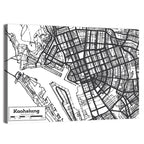 Kaohsiung Aerial Map Wall Art