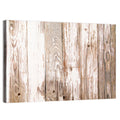 Weathered Wood Plank Texture Wall Art