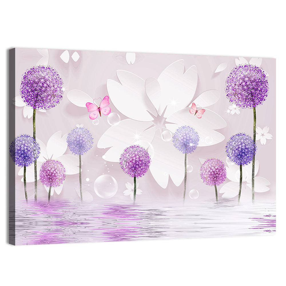 Eastern Floral Ornament Wall Art
