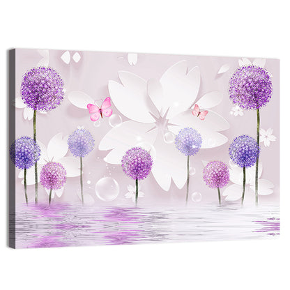 Eastern Floral Ornament Wall Art