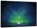 Minar-e-pakistan Aurora Night Wall Art