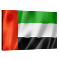 UAE Flag Waving Wall Art