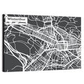 Winterthur Street Map Wall Art