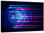 Digital Timer Concept Wall Art