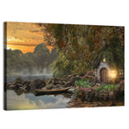 Fairy House on the Lake Wall Art