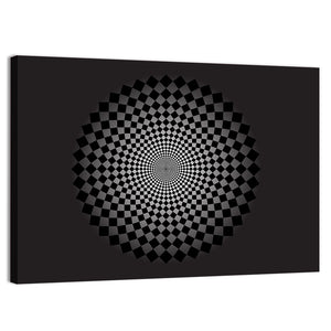 Optical Illusion Illustration Wall Art