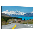 Road to Aoraki Mount Cook Wall Art