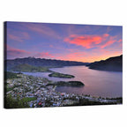 Queenstown Over Lake Wakatipu Wall Art