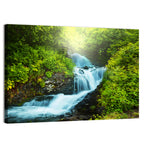 Forest Creek Waterfall Wall Art