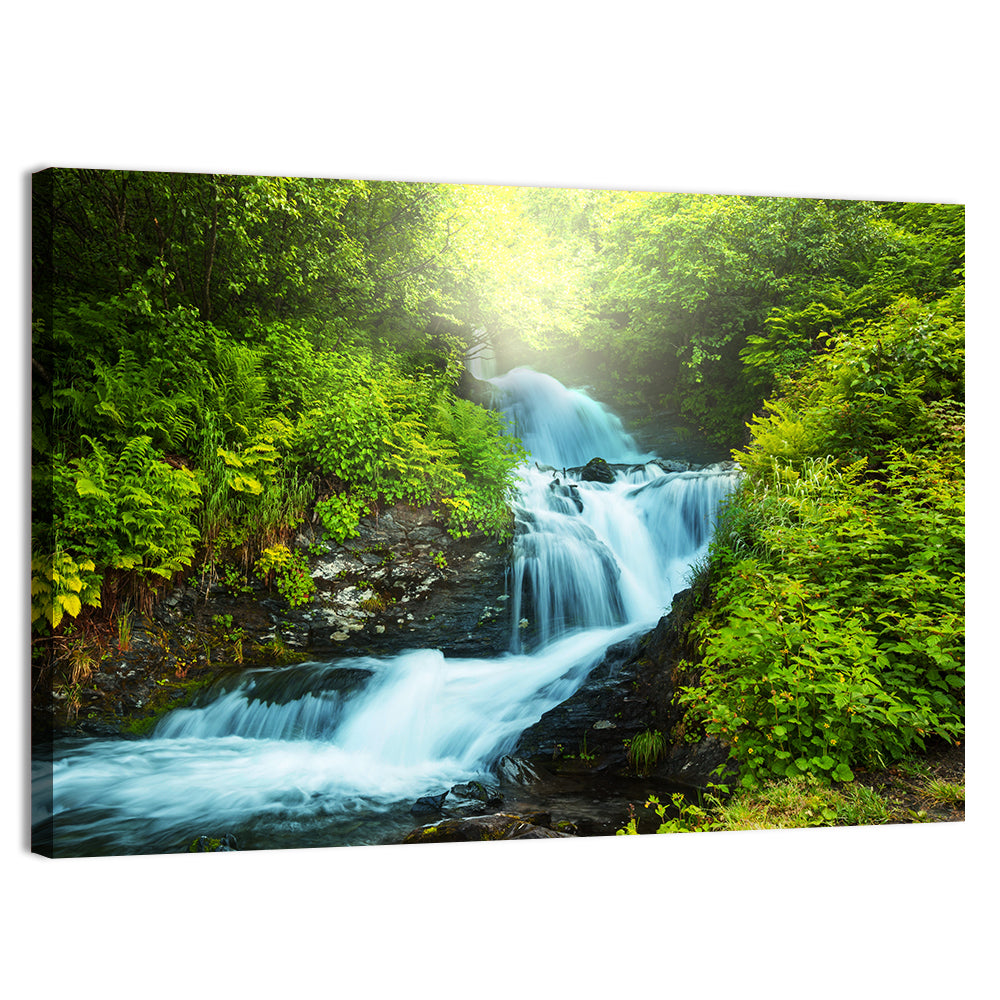 Forest Creek Waterfall Wall Art