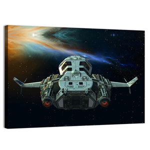 Space Ship CloseUp Wall Art