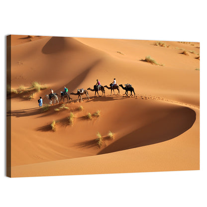Morocco Sahara Caravan Wall Art
