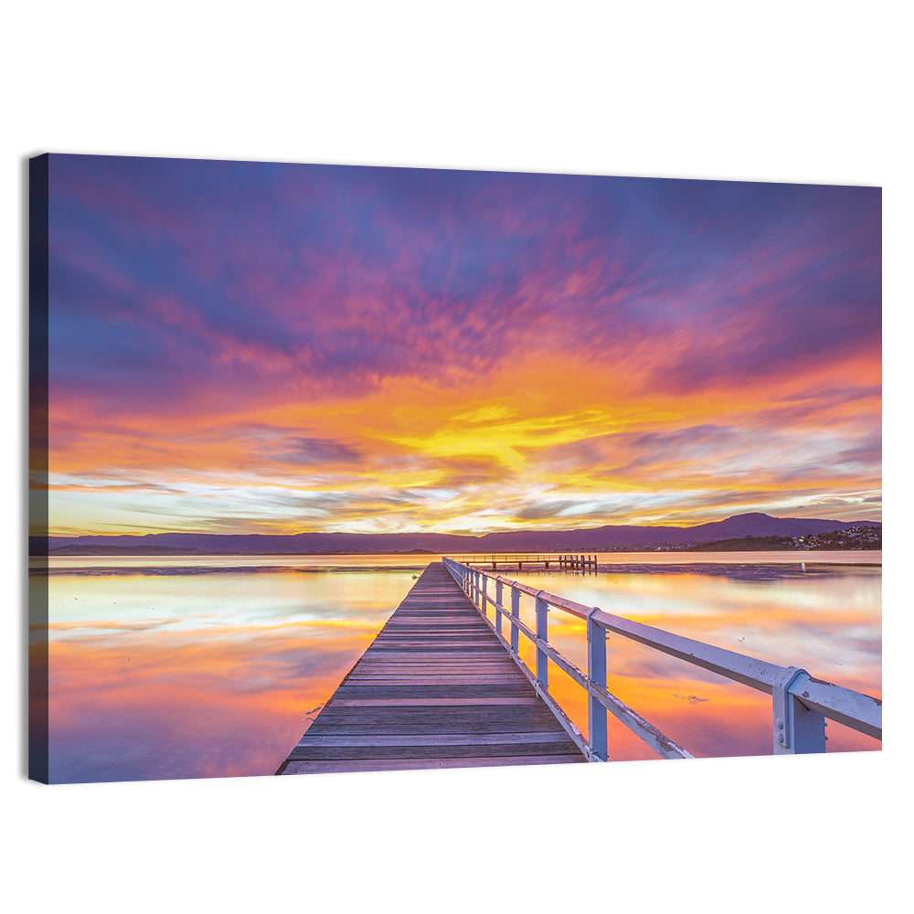 Lake Illawarra Sunset Wall Art