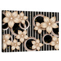 3d Floral Circle Pattern Wall Art
