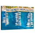 Aerial Marina in Croatia Wall Art