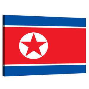 Flag Of North Korea Wall Art