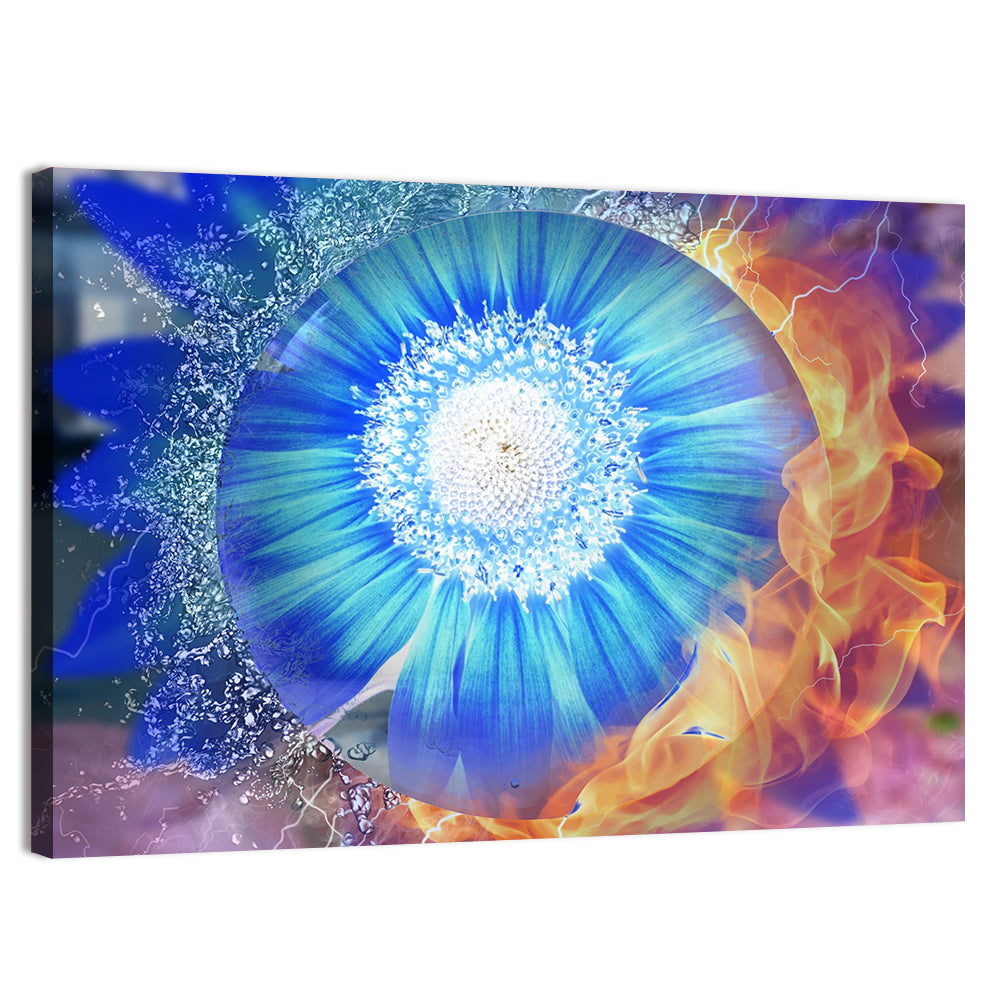 Fire and Ice at Golden Gate Wall Art