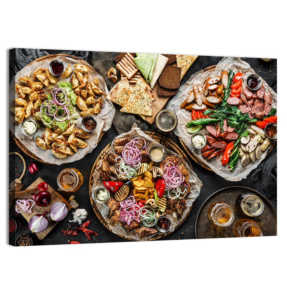 Savory Appetizer Spread Wall Art