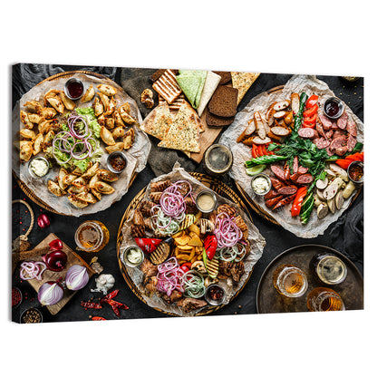 Savory Appetizer Spread Wall Art
