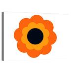 Geometric Sunflower Study Wall Art