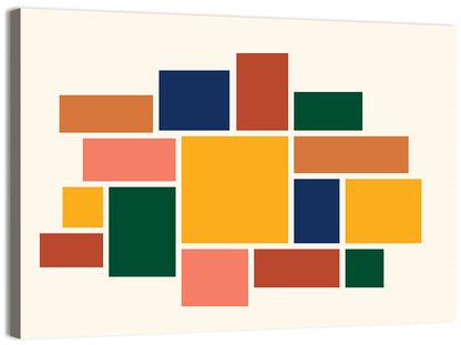 Geometric Mosaic Mood Board Wall Art