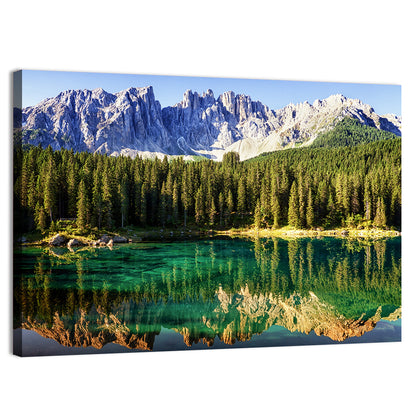 Karer Lake, Dolomites Wall Art