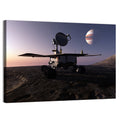 Rover Before a Ringed Giant Wall Art