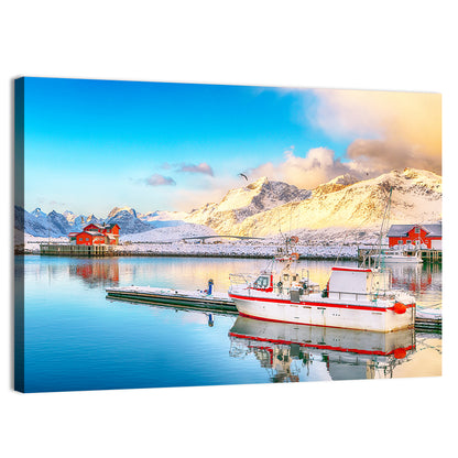 Ramberg At Sunrise In Norway Wall Art