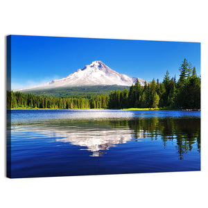 Mount Hood Reflection In Trillium Lake Wall Art