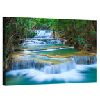 Kanchanaburi Multi-tiered Waterfall Wall Art