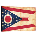 Ohio State Swallowtail Flag Wall Art