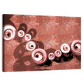 Spiral Copper Spheres Wall Art
